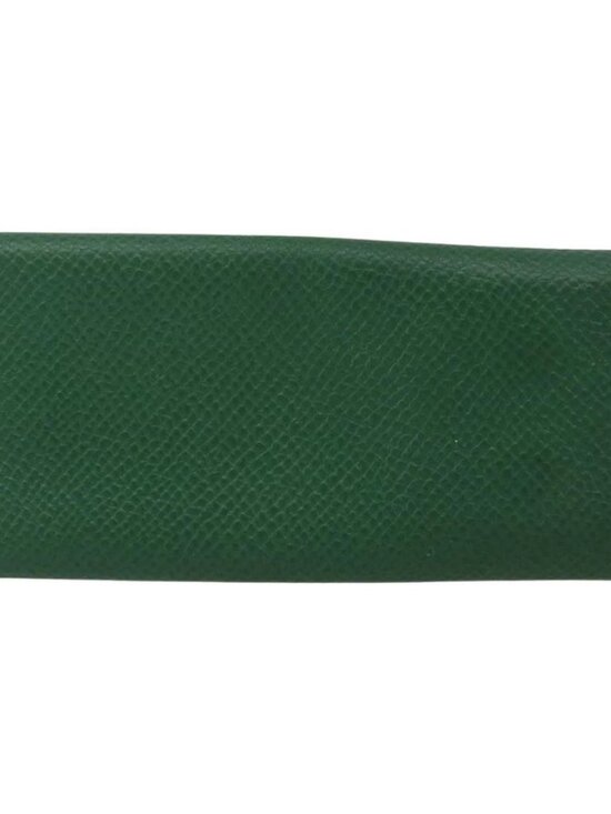 New arrival alert!🚨 Say hello to our Hermès Kelly Pochette  HERMES Etui Cle 4 Key Case Leather Green Gold